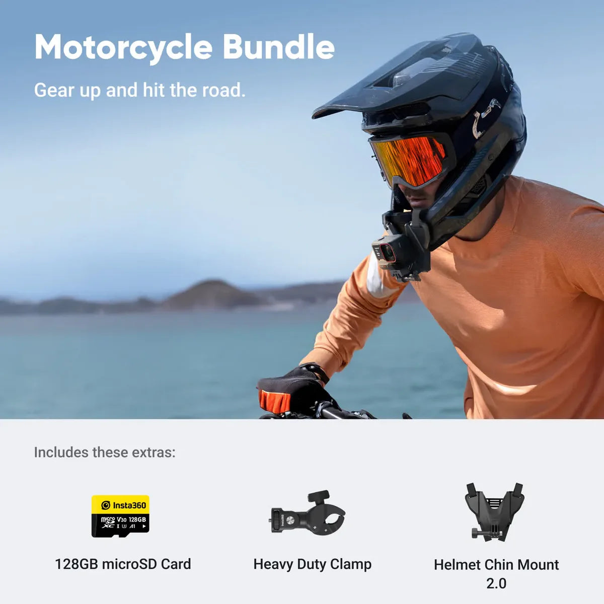 Insta360 Ace Pro 2 Motorcycle Bundle