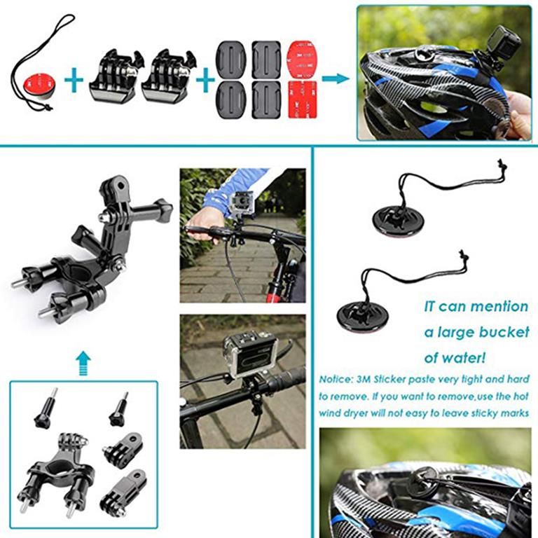 50 in 1 Action Camera Kit