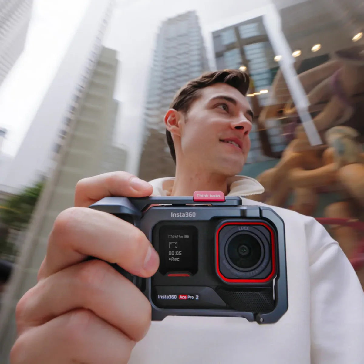 Insta360 Ace Pro 2 Action Camera Dual Battery Xplorer Bundle - Slate Grey