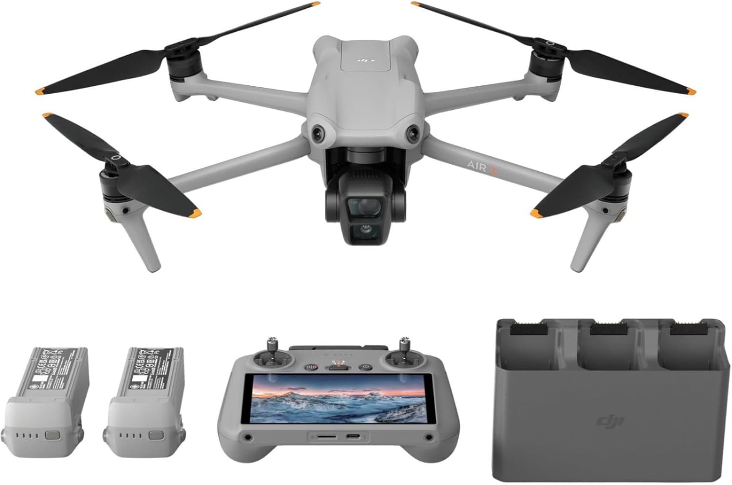 DJI Air 3 Fly More Combo with RC 2 Controller - Open box