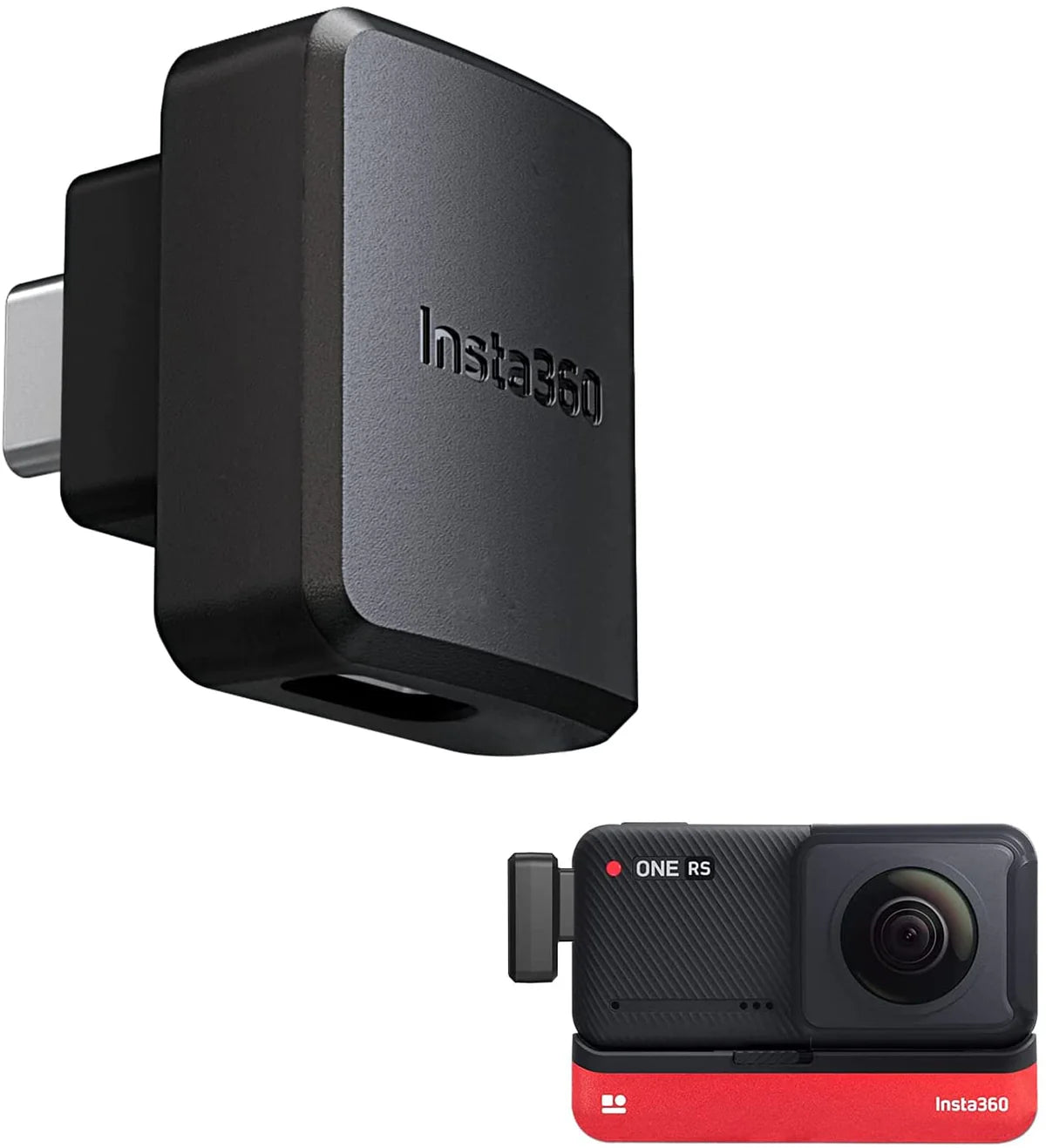 Insta 360 One RS Horizontal Mic Adapter