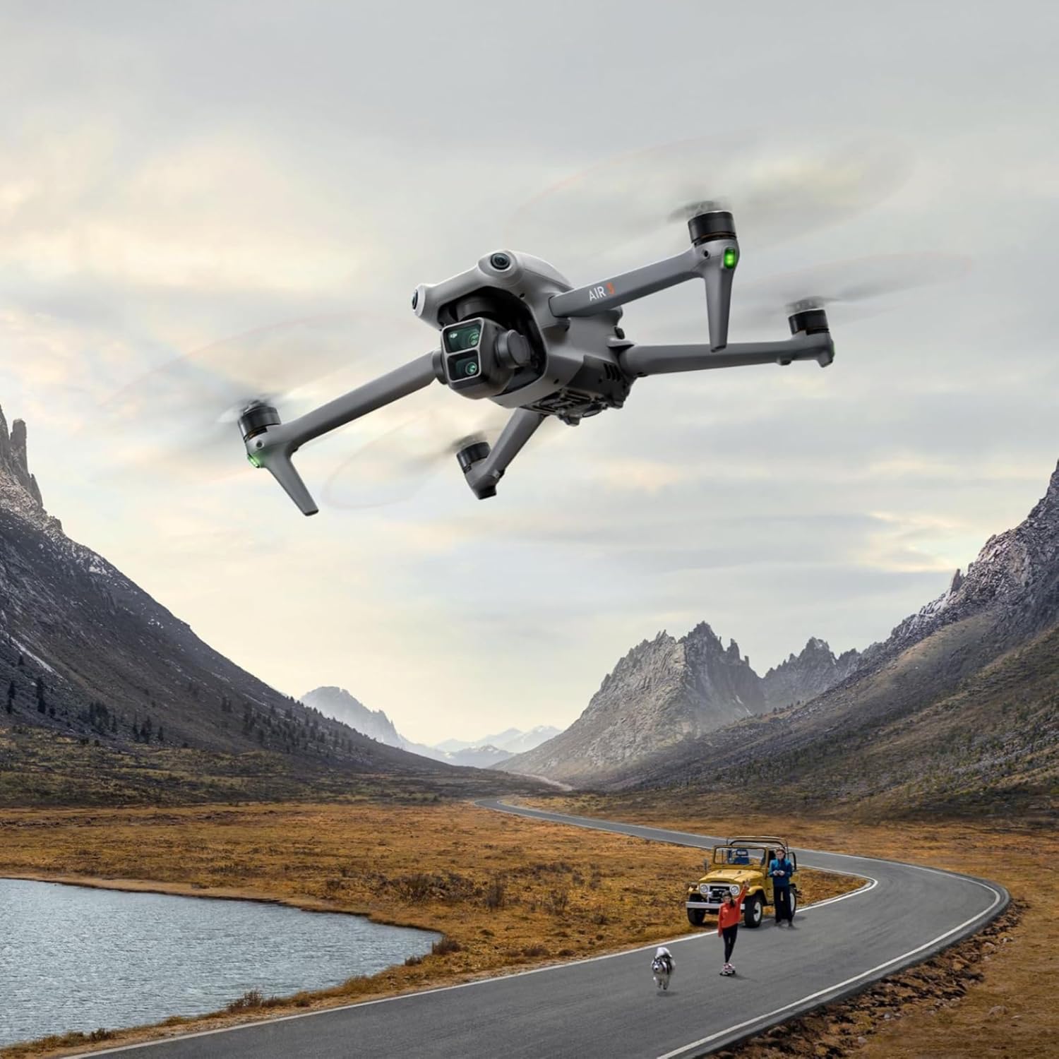 DJI Air 3 Fly More Combo with RC 2 Controller - Open box