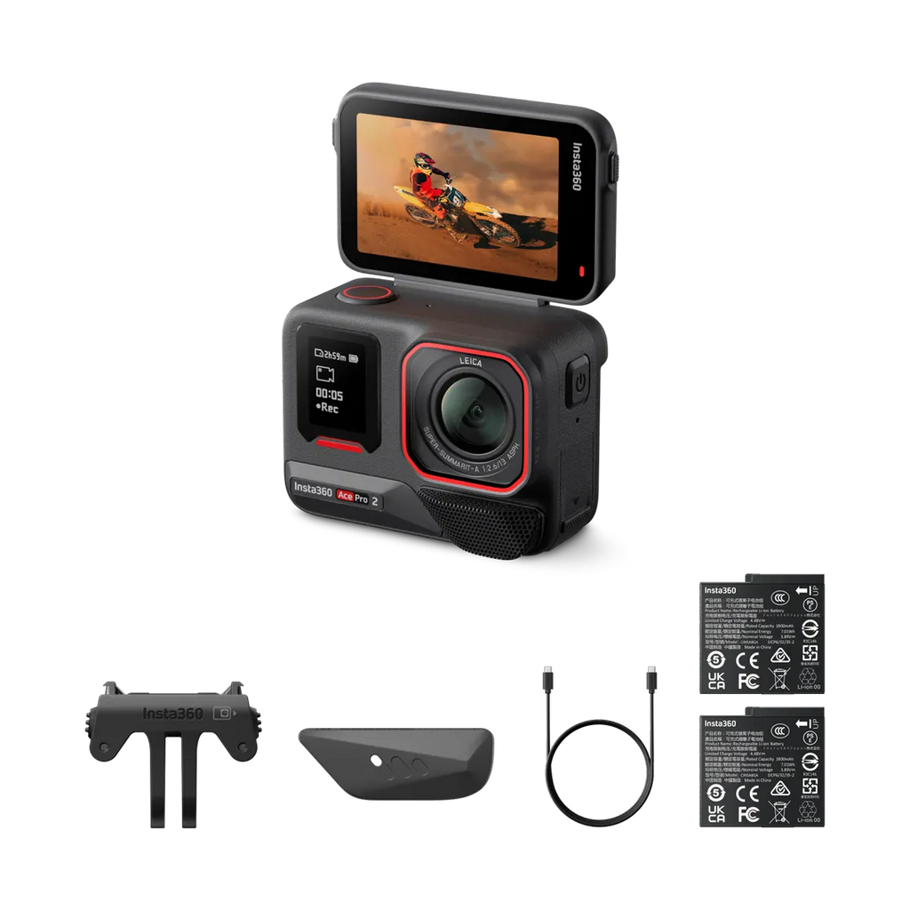 Insta360 Ace Pro 2 Action Camera Dual Battery Bundle