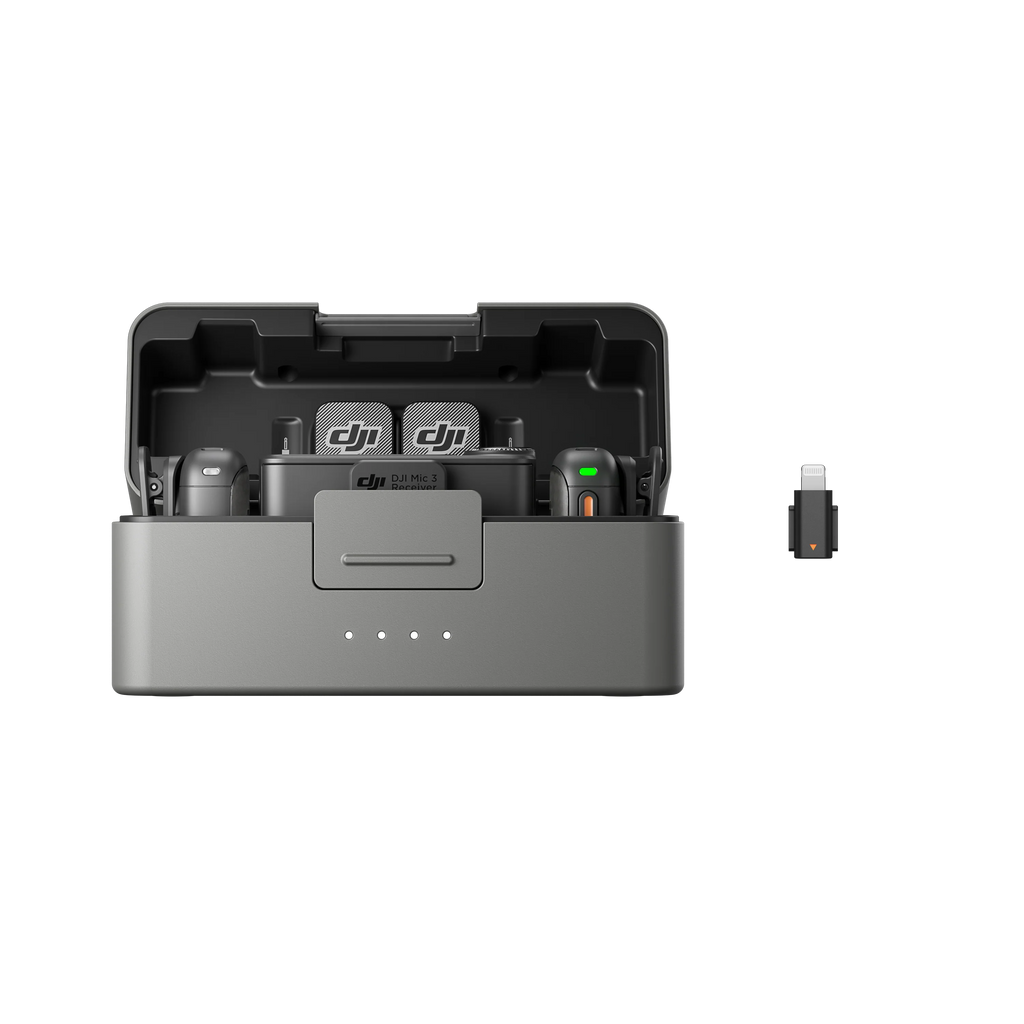 DJI Mic 3 (2 TX + 1 RX + Charging Case)