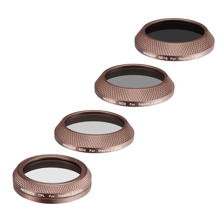 DJI Inspire 2 ND Filters For X4s Camera
