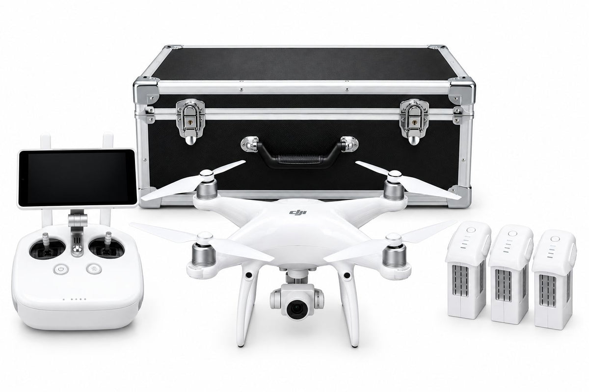 DJI Phantom 4 Pro With Plus Controller (Screen) including 3 Batteries - Pre Loved