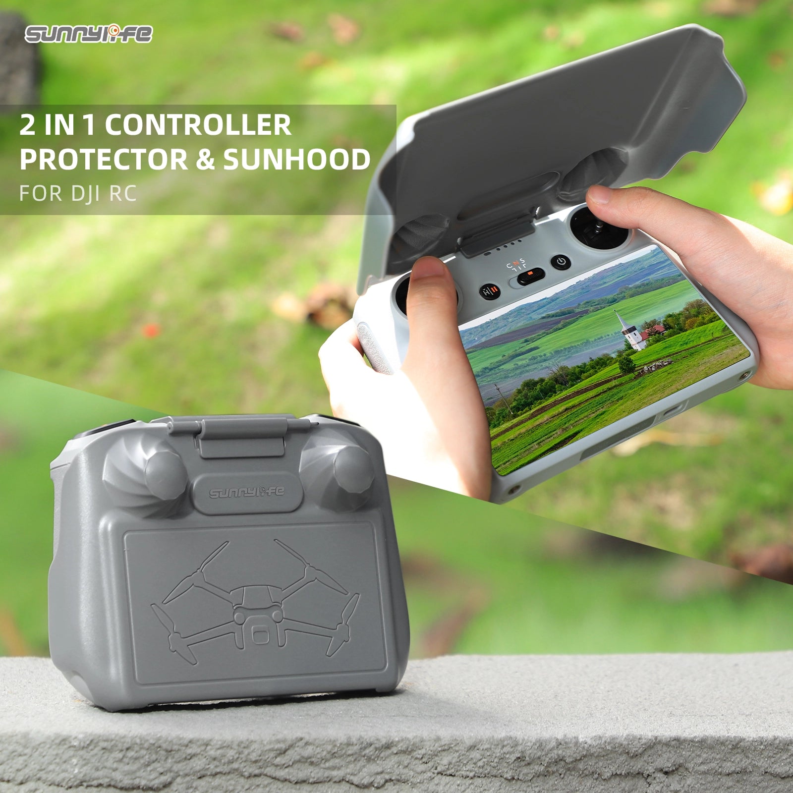 Sunnylife 2 in 1 Sunhood/Protector (DJI RC)