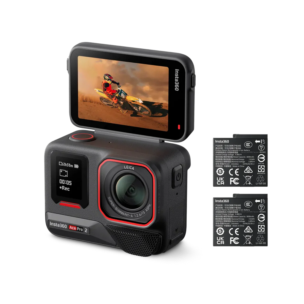 Insta360 Ace Pro 2 Action Camera Dual Battery Bundle