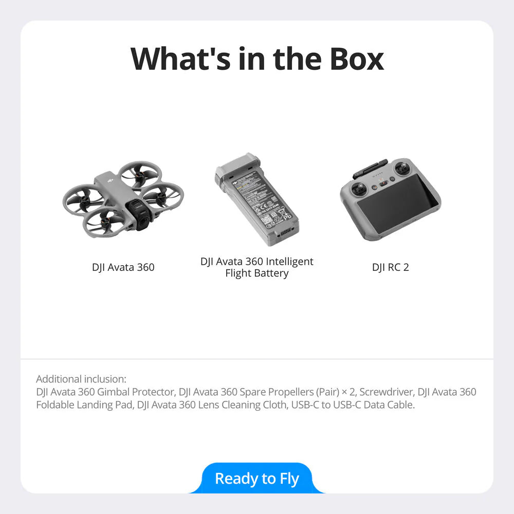 DJI Avata 360 Drone (RC 2) - PRE ORDER