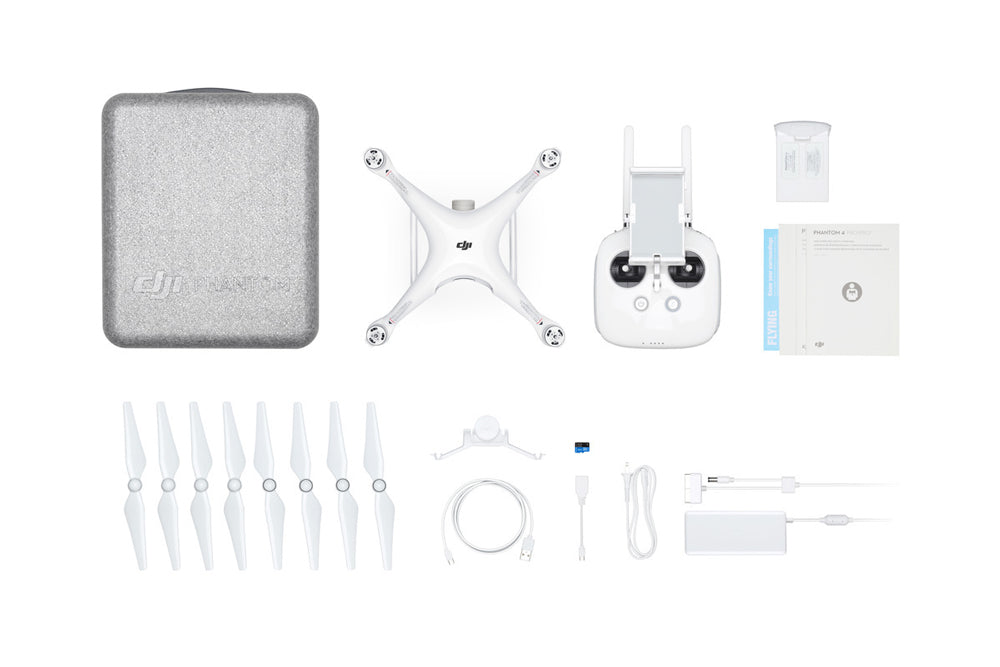 DJI Phantom 4 Pro Pre-Loved — 2 Batteries & iPad Mini