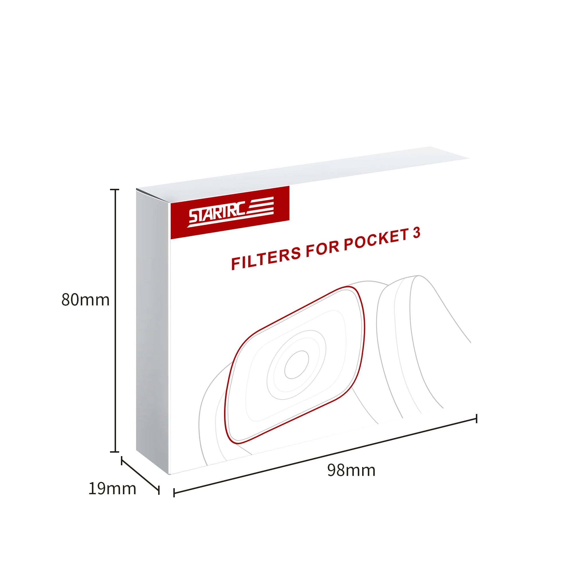 DJI Pocket 3 Filter Set (4 Pack)