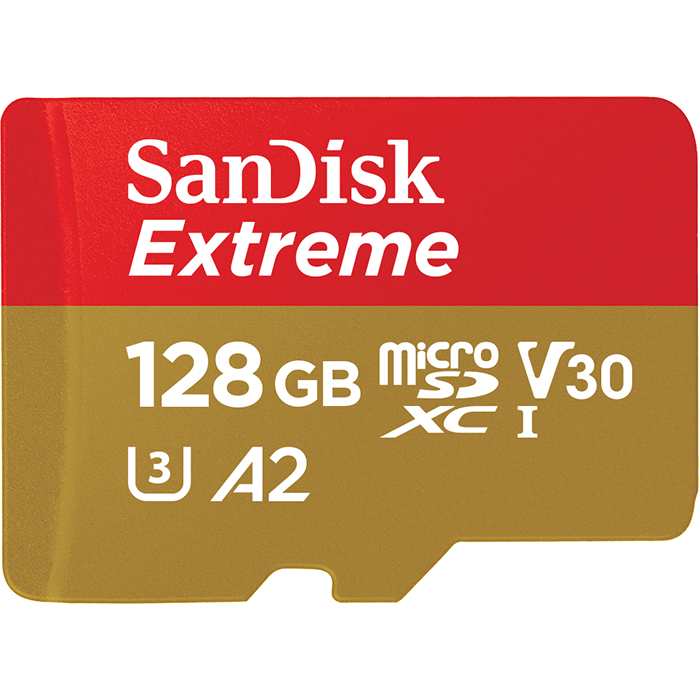 SanDisk Extreme microSD Card for Mobile Gaming 128GB