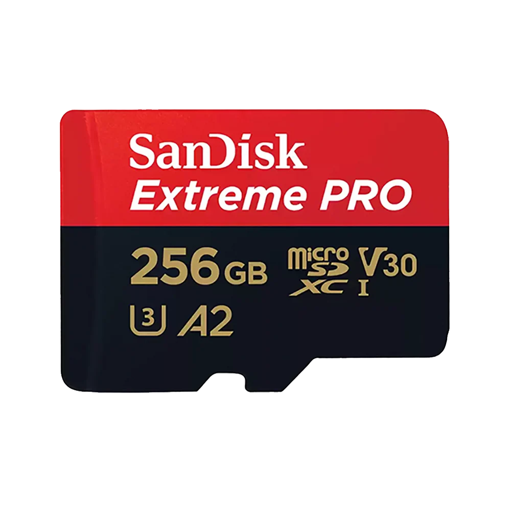 SanDisk Extreme Pro microSD UHS I Card 256GB